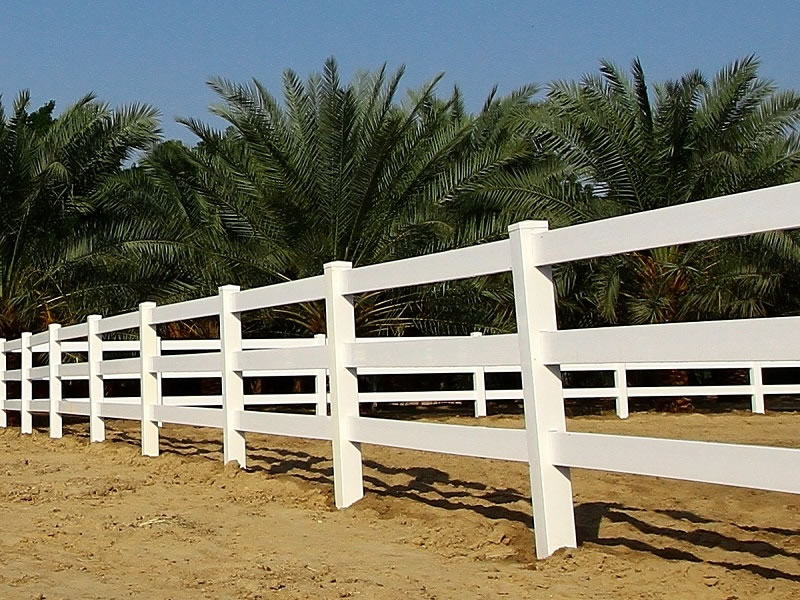 PVC Horse Fence